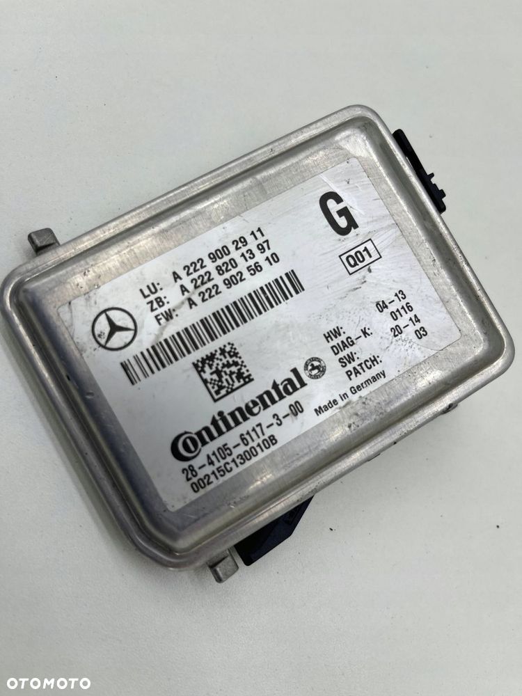 MERCEDES W222 KAMERA SZYBY PRZÓD A2229002911 - 4
