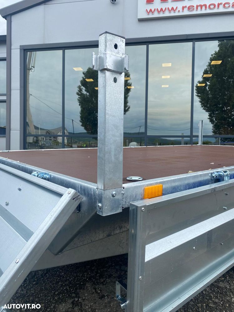 Vesta Remorca auto cu doua axe , 750 kg ,300/150/37cm - 11