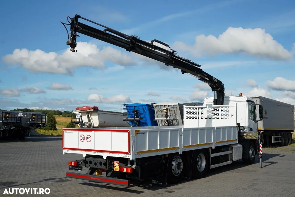 Mercedes-Benz ANTOS 2536 / 6x2 / PUNTE RIDICATĂ / PUNTE DIRECȚIE / HDS HIAB 144bs-2 Hiduo / ROTARE / TELECOMANDĂ - 9