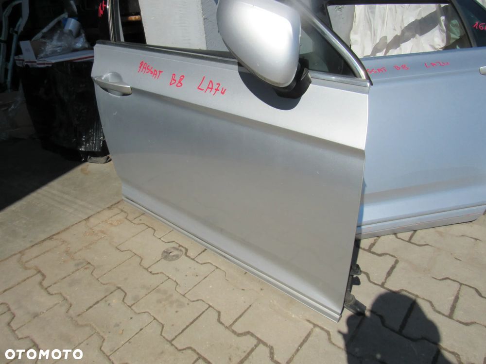 volkswagen passat b8 la7w przednie prawe drzwi - 4