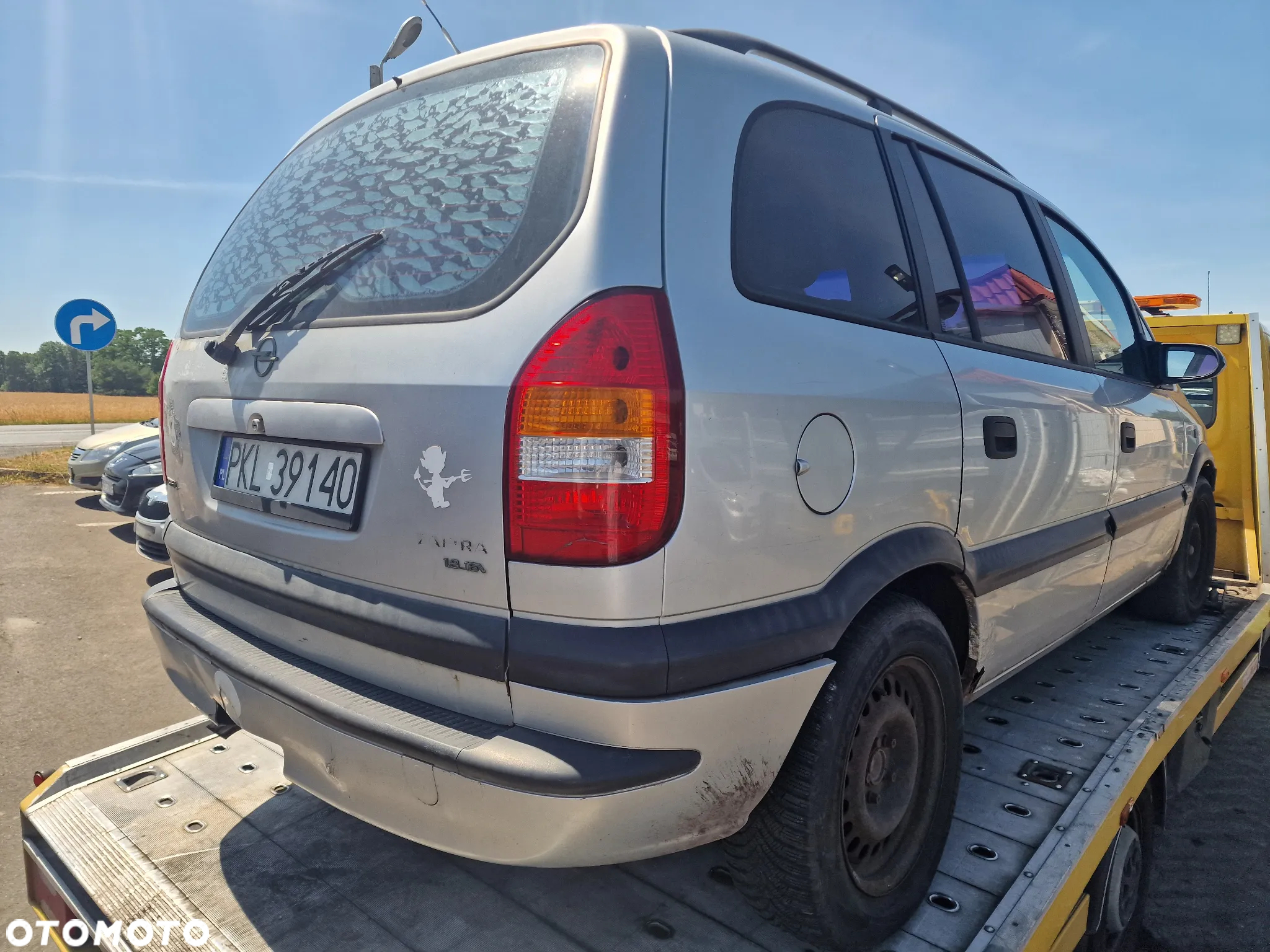 Opel Zafira 1.8 Kat 85KW 1999r Cały na części - 4