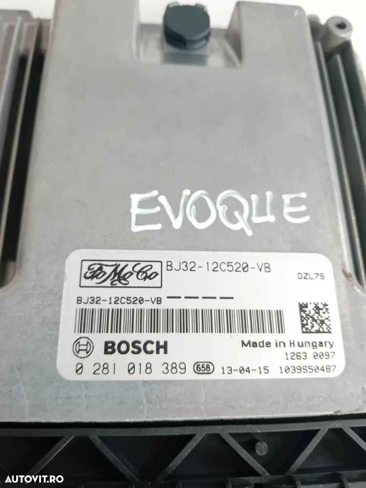 Calculator Motor ECU Range Rover Evoque L538 2.2 Diesel Motor 224DT Cod BJ32-12C520-VB - 6