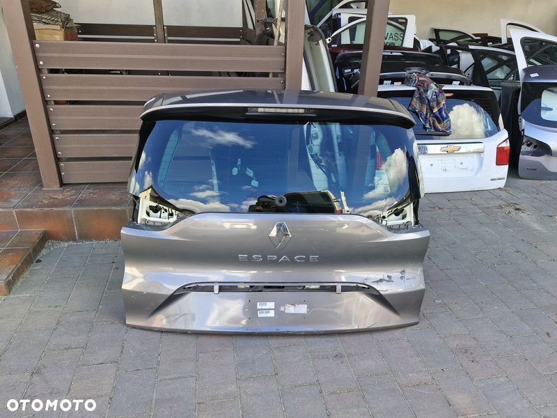 renault espace v 5 klapa bagażnika tył tylna - 1