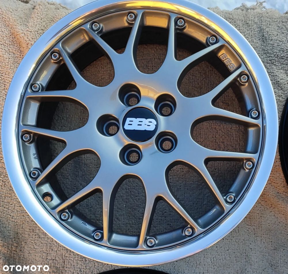 Felgi Aluminiowe Skręcane 2-TLG Oryg. Vw Golf IV BBS RS 771 Jubi 16 Cali 5x100 6,5Jx16 Et42 Grafit + Poerka  Bdb !!!  Starogard Gdański - 5