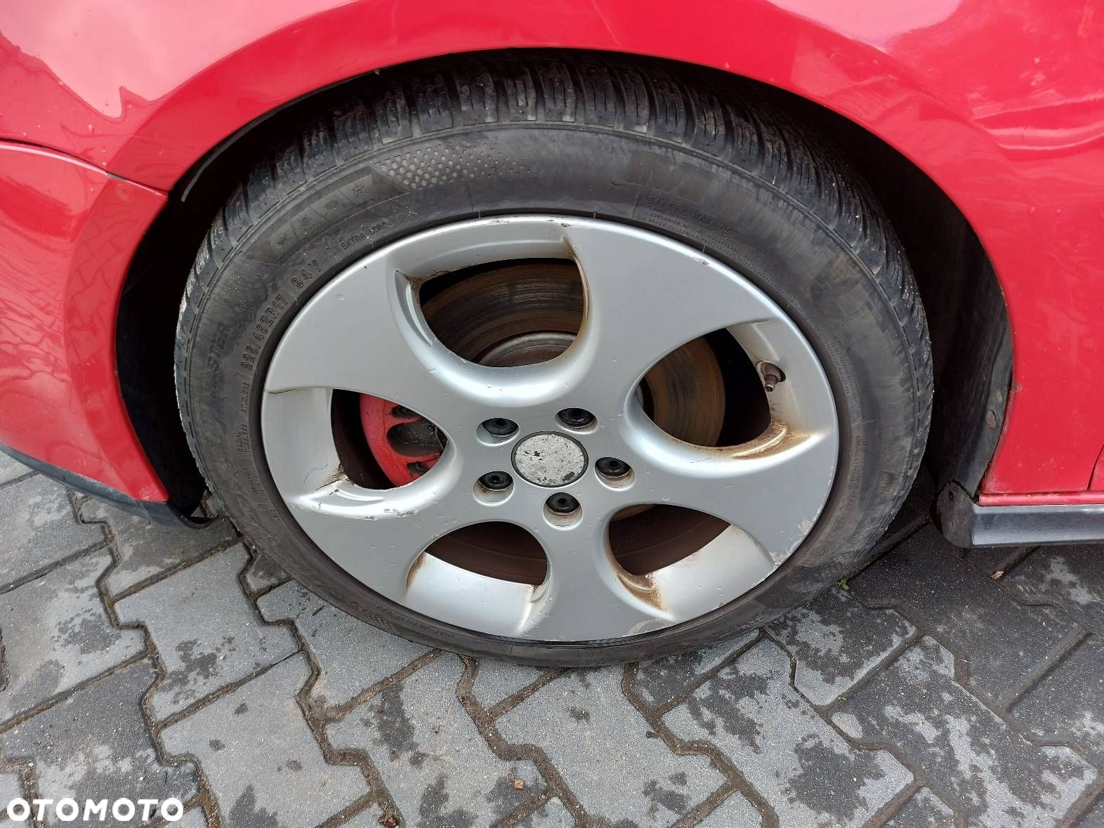 VW GOLF V GTI FELGI 17 CALI RONAL 5x112 ET 51 KOMPLET 1K0601025BB - 3