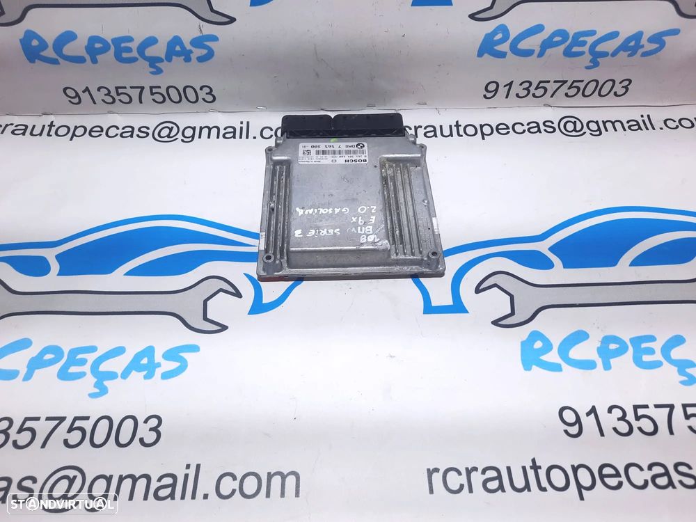 CENTRALINA ECU MOTOR BOSCH BMW SERIE 3 E90 E91 2.0i 150 CV 206S2  0261 201 160 DME 7 565 300 - 7
