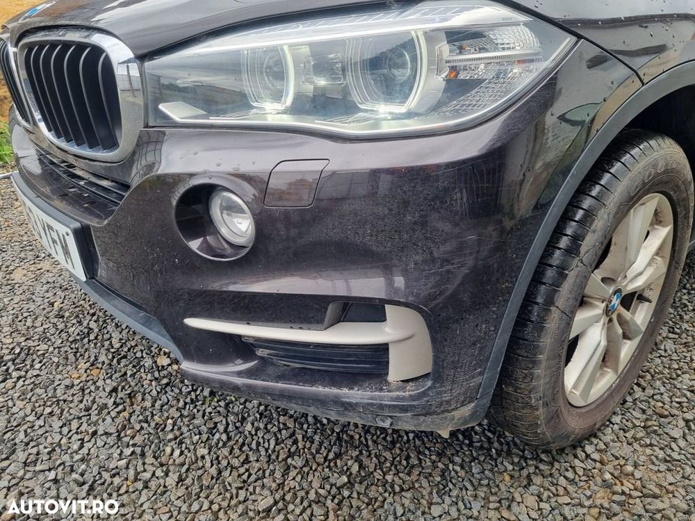 Bara fata BMW X5 F15 2013 - 2018 Sparkling Brown met B53/8 (1268) model cu spalatoare far - 3
