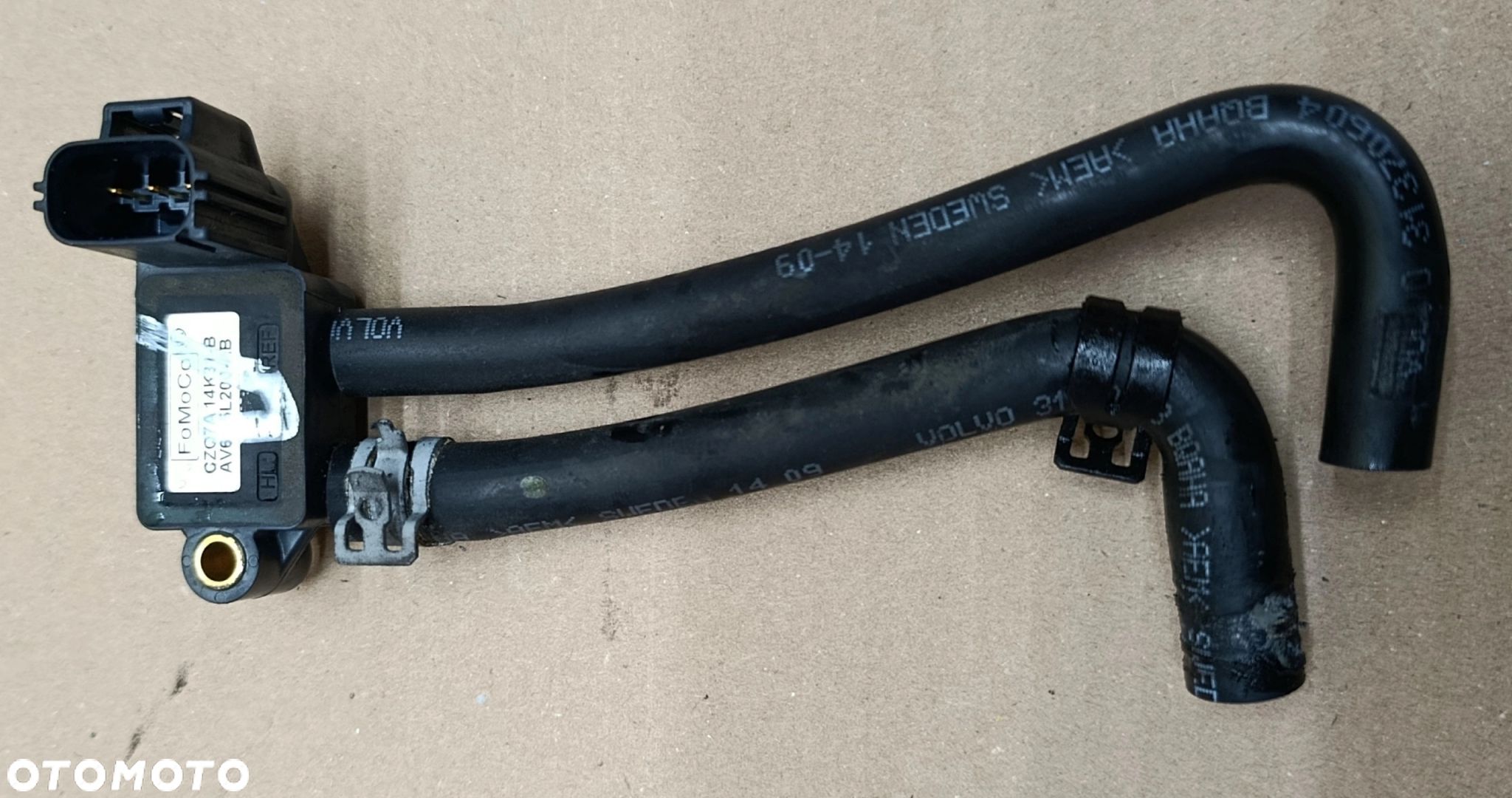 Volvo V40 II czujnik dpf różnicy ciśnień 1,6D D2 115KM S60 II V60 Ford - 1