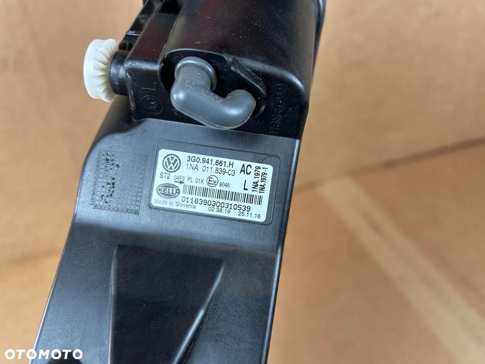VW PASSAT B8 HALOGEN LEWY PRZÓD 3G0941661 - 4