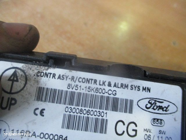 Modulo 8V5115k600cg FORD FIESTA 4 2009 1.4TDCI   0P   Fecho Central FORD FIESTA 4 FASE 1 2009 1.4TDCI 70CV 5P PRETO - 2