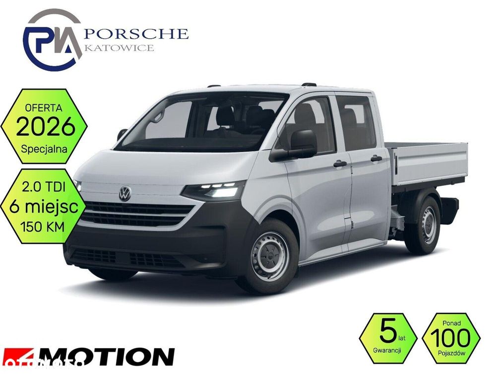 Volkswagen Transporter DOKA Skrzynia 2.0 TDI 150 KM 8-automat 6m - 1