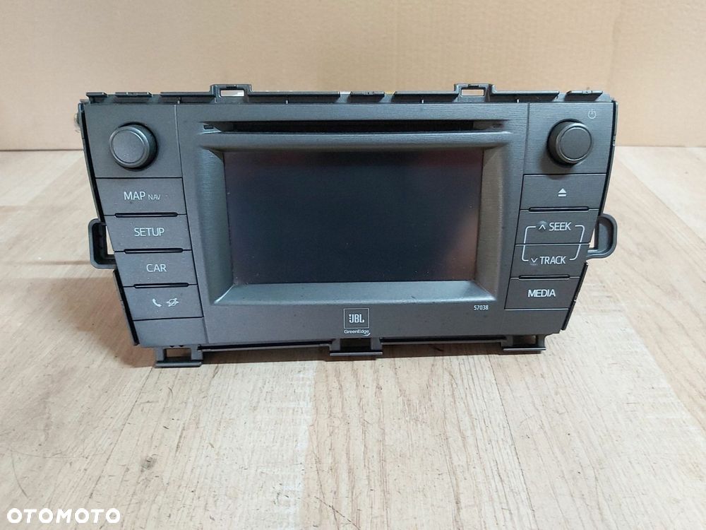 Toyota Prius III Radio 86140-47100 nawigacja JBL Moduł nawigacji Harman - 1
