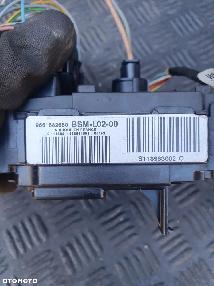 PEUGEOT MODUŁ BSM 9661682680 S118983002 + WTYCZKI INSTALACJA - 2