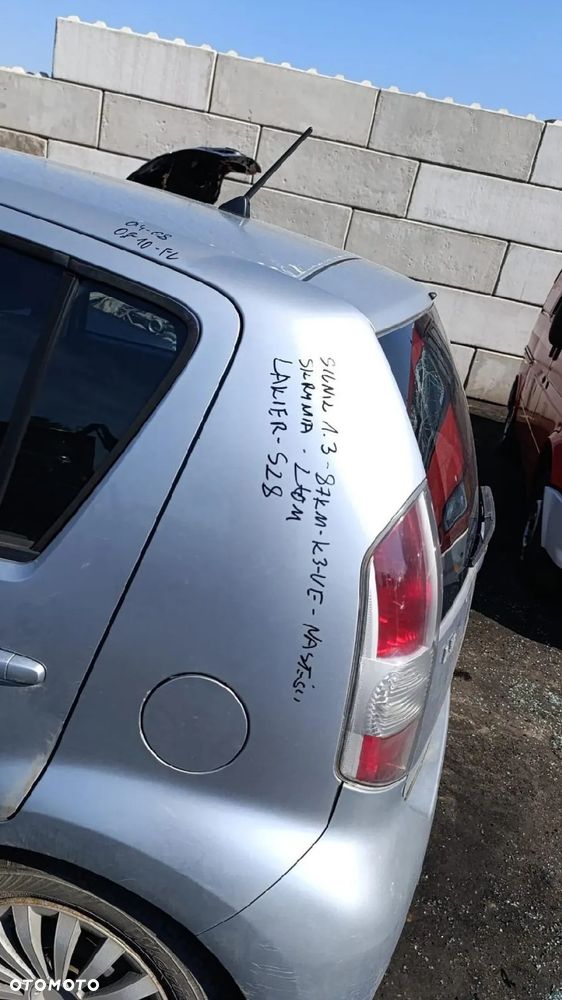 36119 Daihatsu Sirion model od 04-08 silnik 1.3 87 km K3-VE lakier S28 - 3