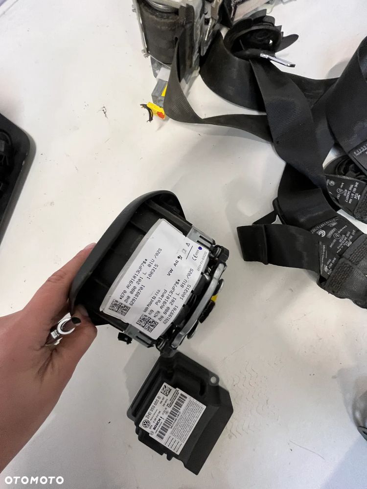 VW AMAROK PODUSZKI POWIETRZNE PASY SENSOR AIR BAG 2H0880201L,2H0959655B,2H7857807A,2H0857811,2H0857806 - 6