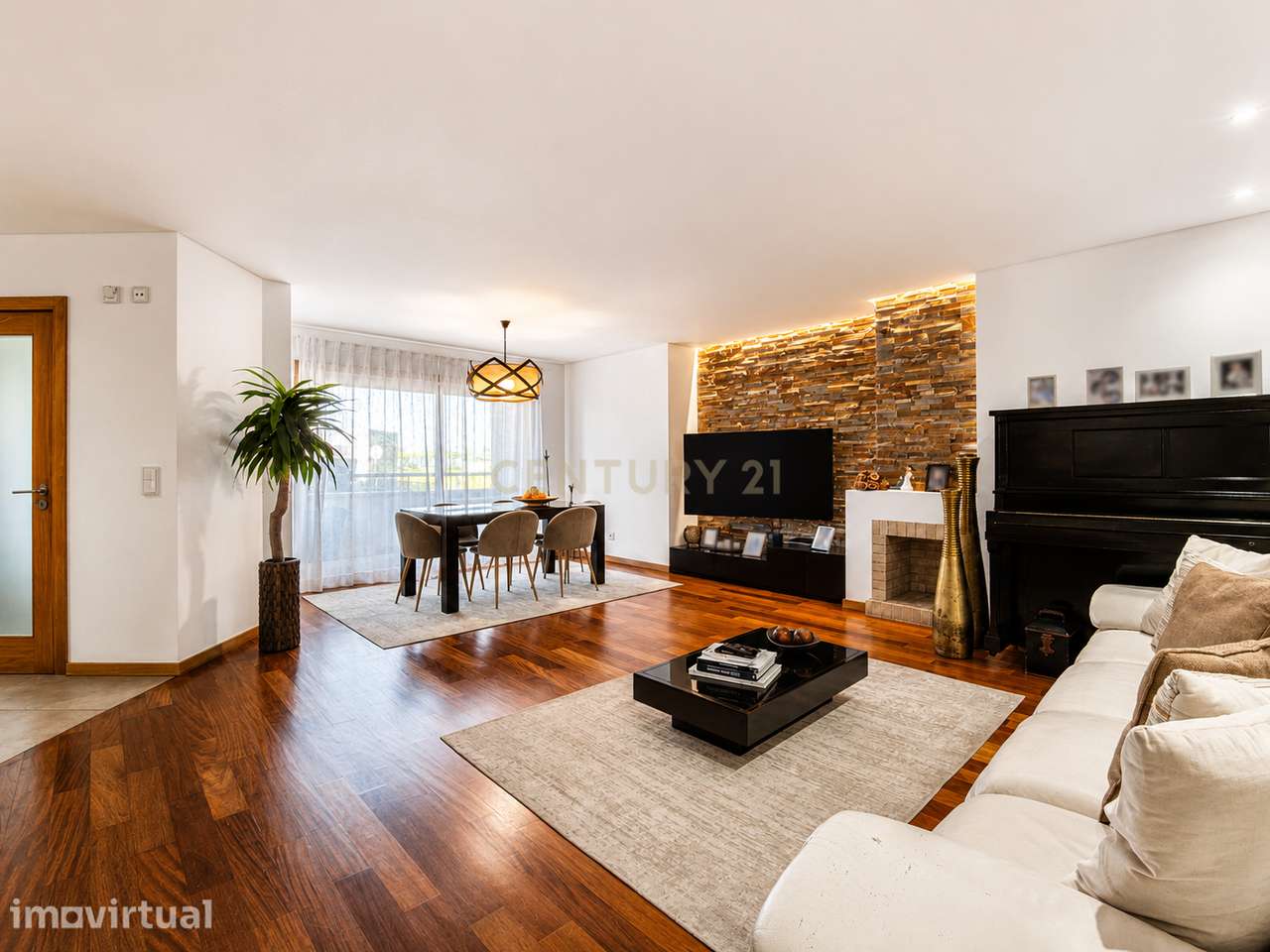 Apartamento T3 com Terraço, Piscina e Garagem – A 200 Metros da Praia - Grande imagem: 2/39