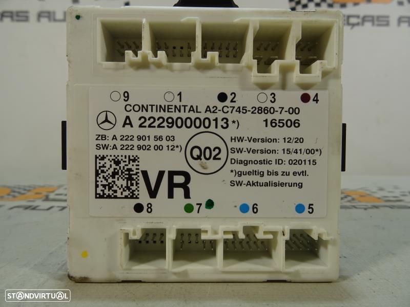 Módulo Eletrónico Mercedes-Benz C-Class (W205)  A2229000013 / A2c74528 - 2