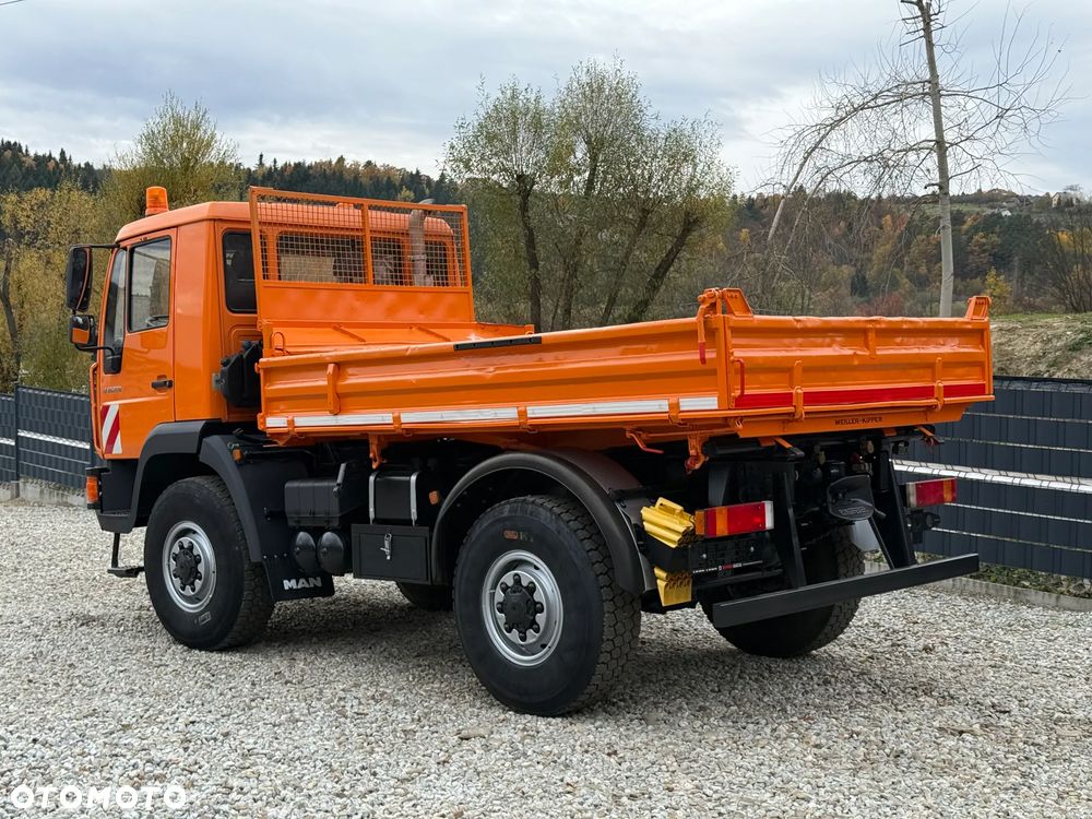 MAN * MAN 10-220 * Wywrotka Kiper Meiller * 4x4 * Zimowe Utrzymanie * Unimog * - 9
