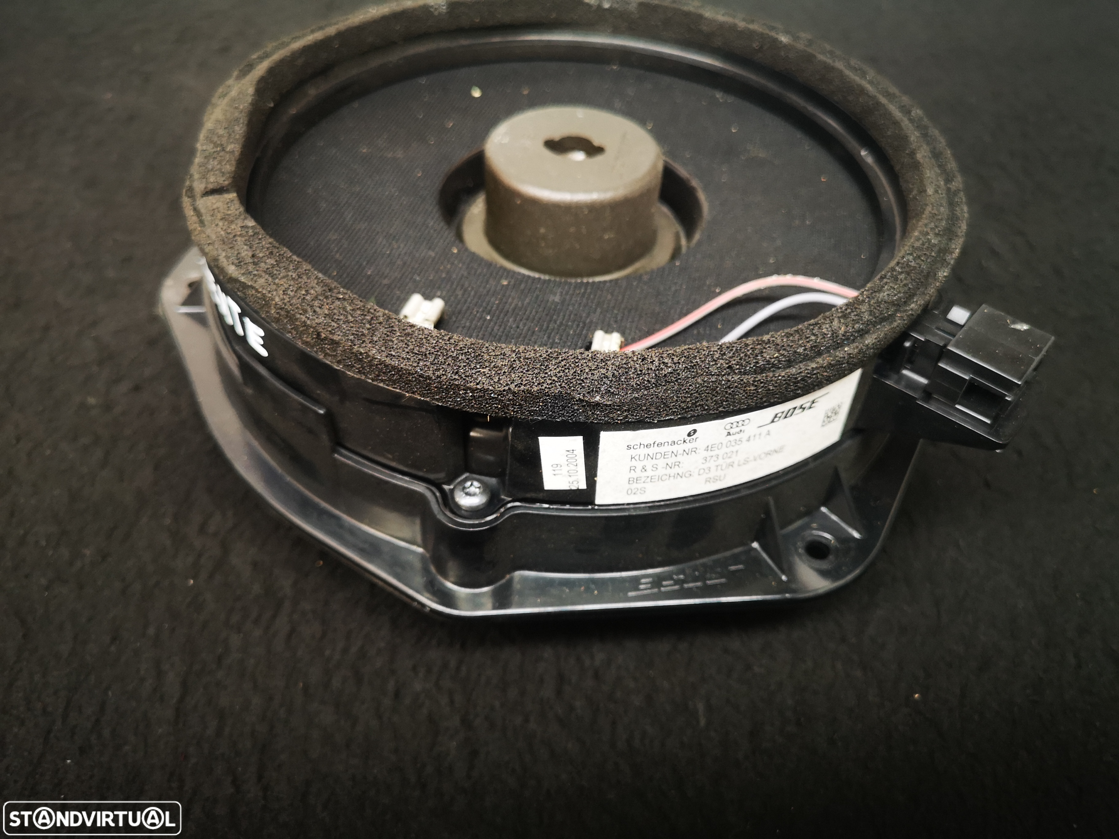 Coluna de som frente bose audi a8 d3 4e0 2003-2009 (10x no estoque) ORIGINAIS! - 2