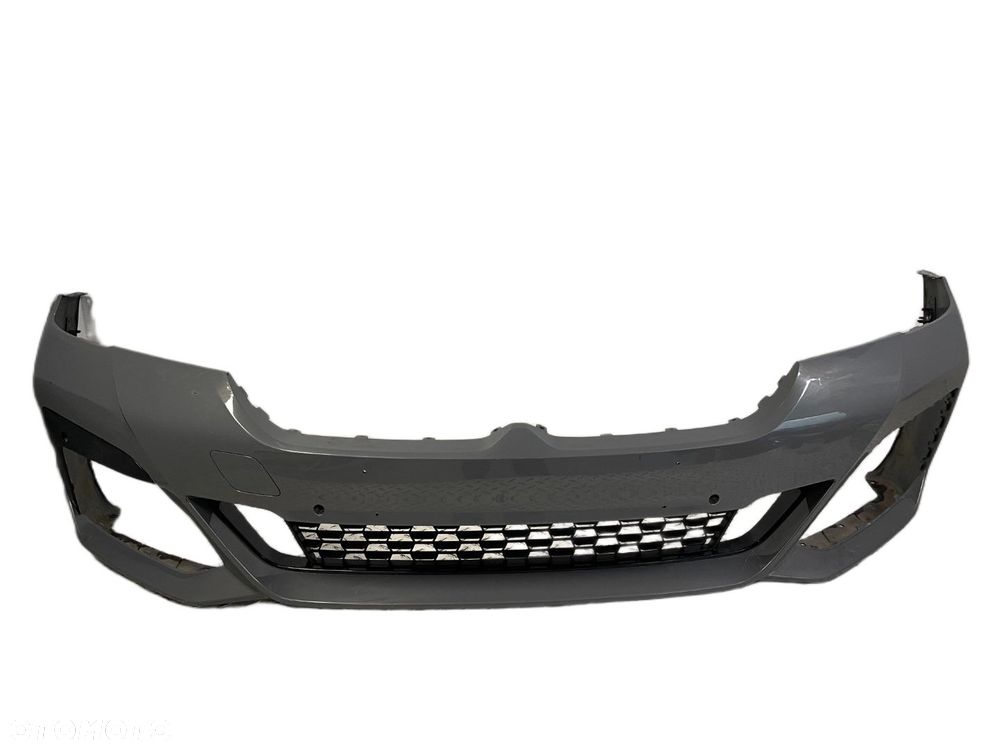 ŁADNY ZDERZAK PRZEDNI PRZÓD KRATKI 6xPDC BMW 5 G30 G31 M-PAKIET LIFT LCI 20- 25 8098644 - 1