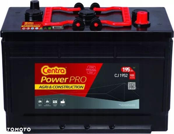 Akumulator CENTRA POWER PRO 6V 195 Ah AGRO CJ1952 P+ MOŻLIWY DOWÓZ MONTAŻ