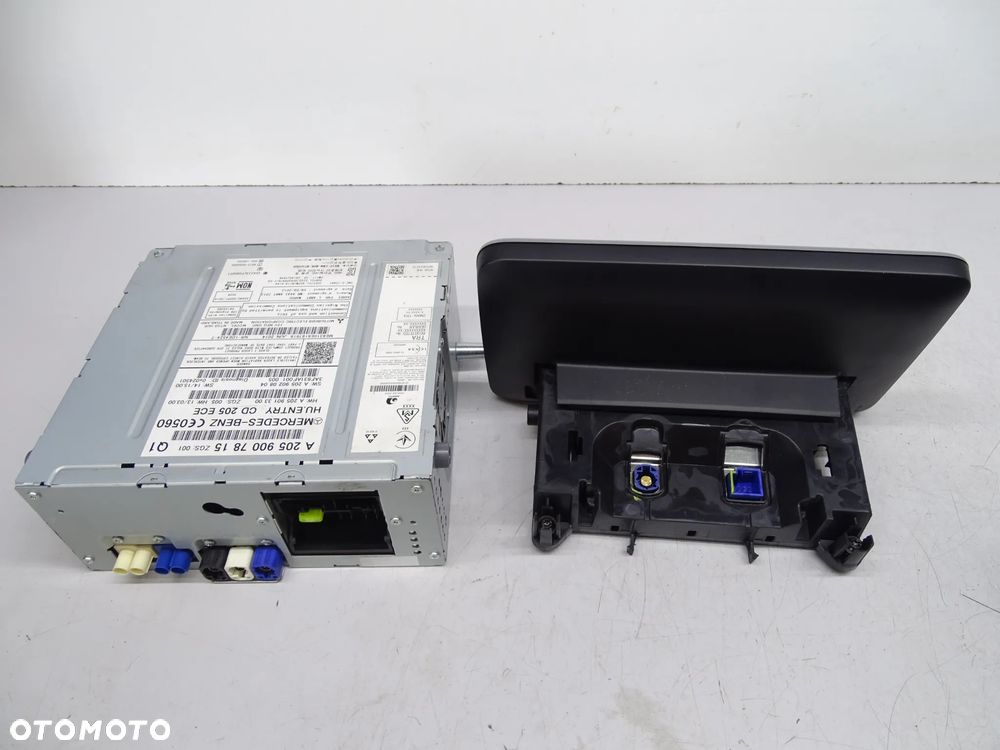 Mercedes W205 radio nawigacja COMAND czytnik navi wyświetlacz monitor  A2059007815 - 4