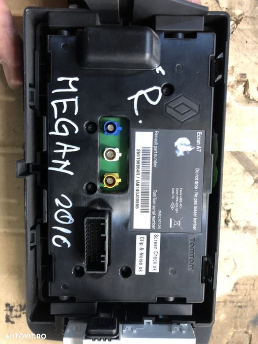 Display Renault Megane , an 2009-2015 - 1