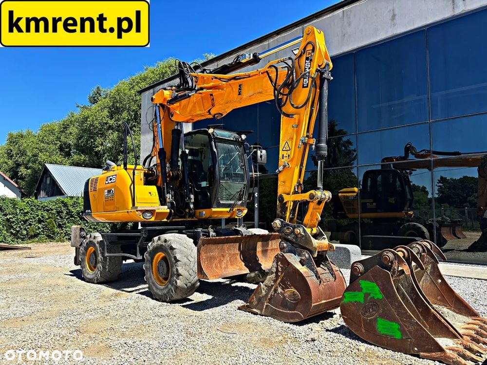 JCB JS 145 WTT4 I KOPARKA KOŁOWA 2016R. | S 130 160 313 315 CAT KOMATSU PW 140 - 6