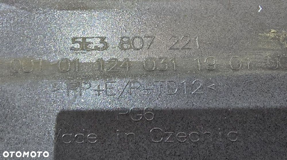 zderzak przód przedni skoda octavia iv 19r 5e3807221 - 6