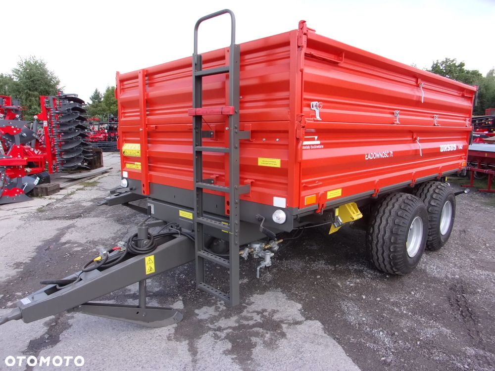 Pronar Przyczepa TANDEM paletowa Pronar PT512 -12t, PT510 -10t;  Ursus T-042 tandem 7-ton z mechanizmem trójstronnego wywrotu - 18