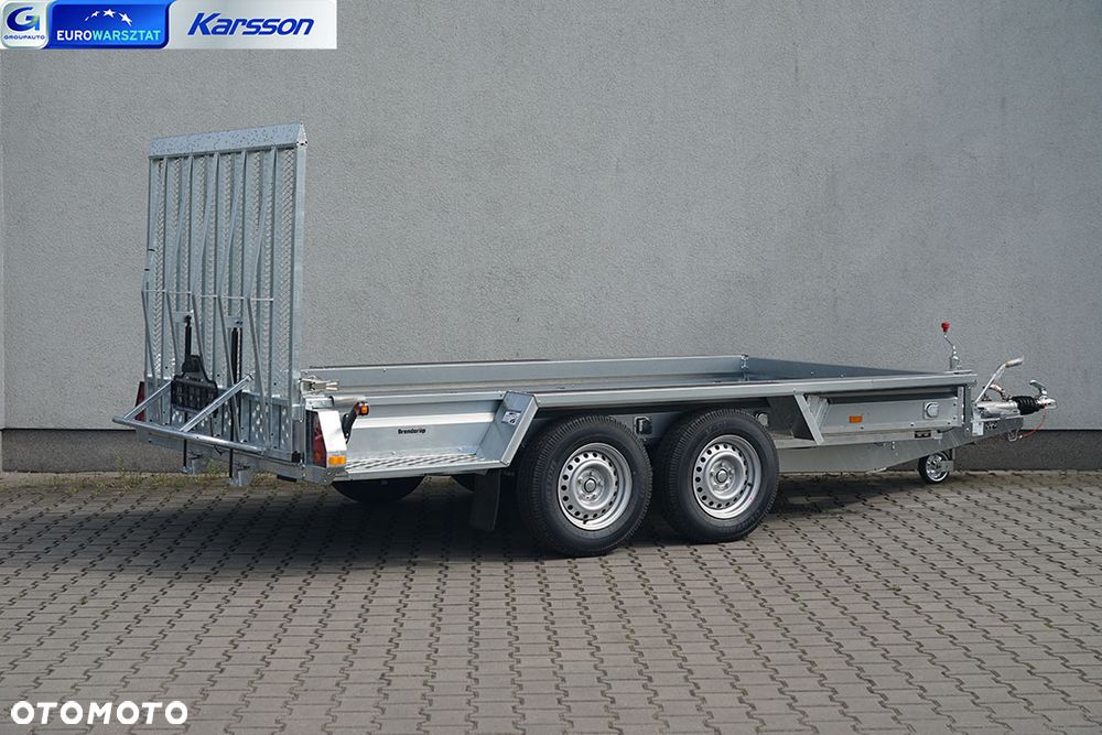 Brenderup Przyczepa pod minikoparkę DMC 3500kg 365x180x25cm MT3651 - 1