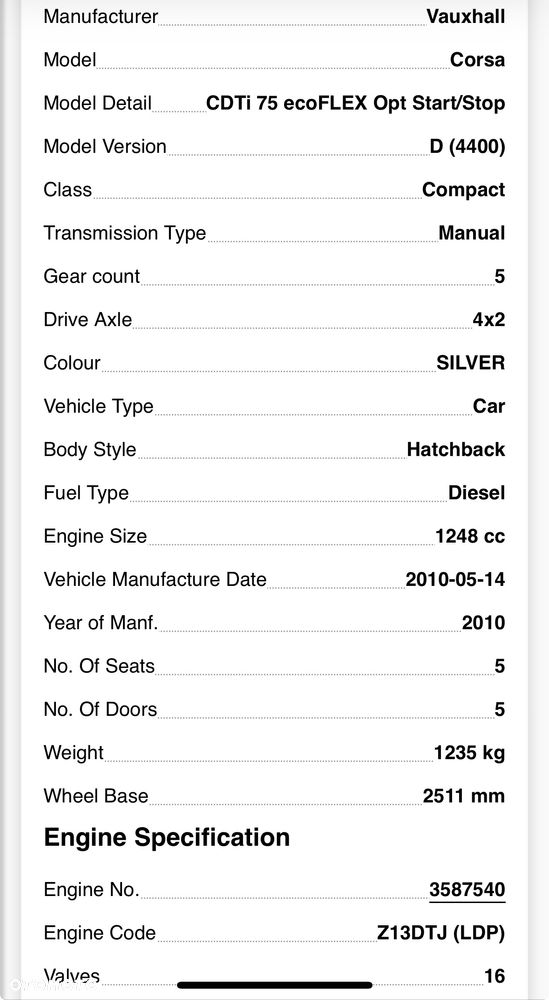 Silnik 1.3 CDTI Corsa D Z13DTJ kompletny FILM - 11