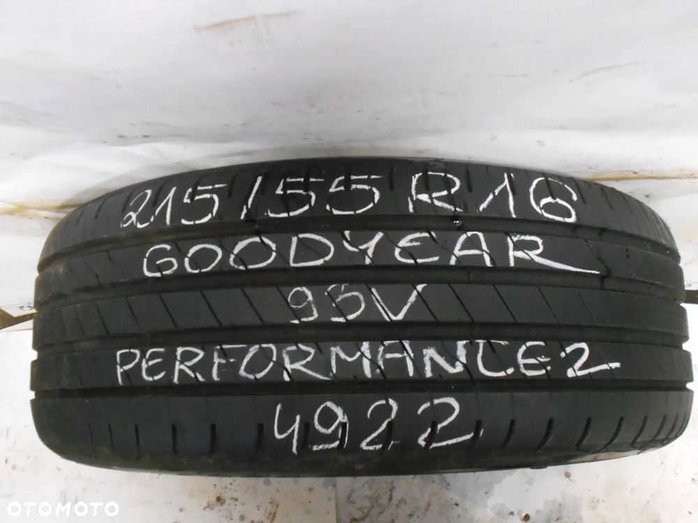 OPONA POJEDYNKA 215/55r16 GOODYEAR EFFICIENT GRIP PERFORMANCE 2 DOT 4922 7.2MM - 1