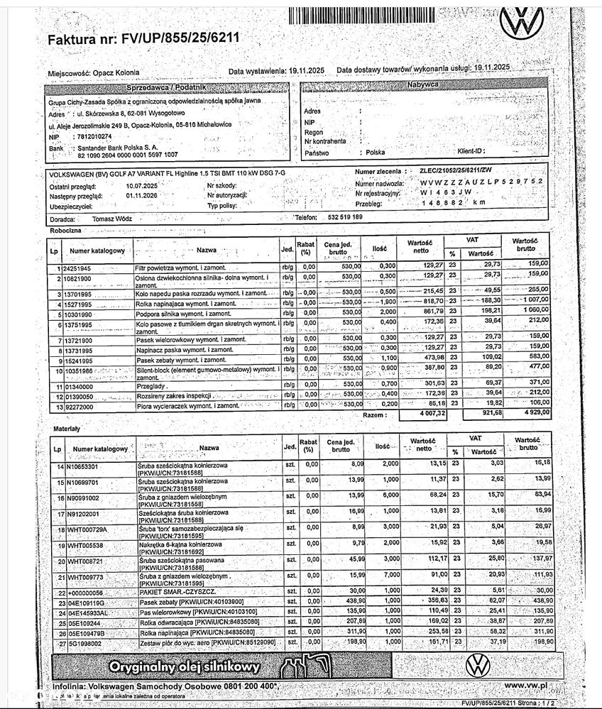 Volkswagen Golf 1.5 TSI BMT Evo Highline DSG - 15