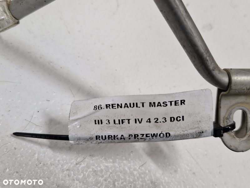 RENAULT MASTER III 3 LIFT IV 4 2.3 DCI RURKA PRZEWÓD OLEJOWY - 6