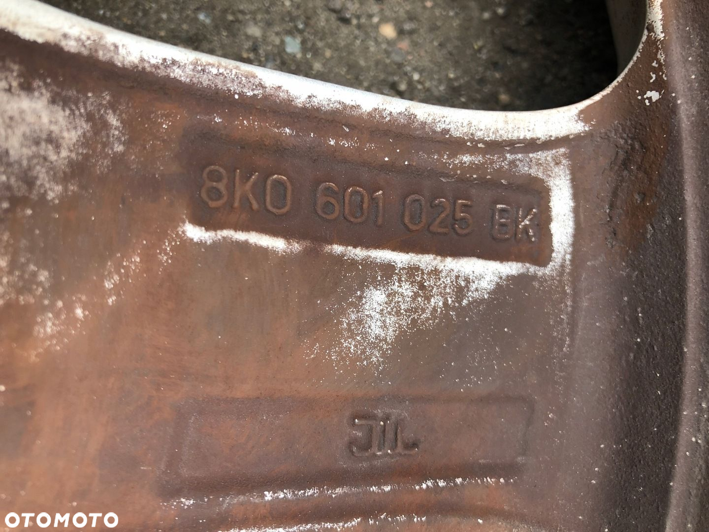 FELGI AUDI ORYGINAŁ 7.5Jx17H2 ET45 8K0601025BK - 13