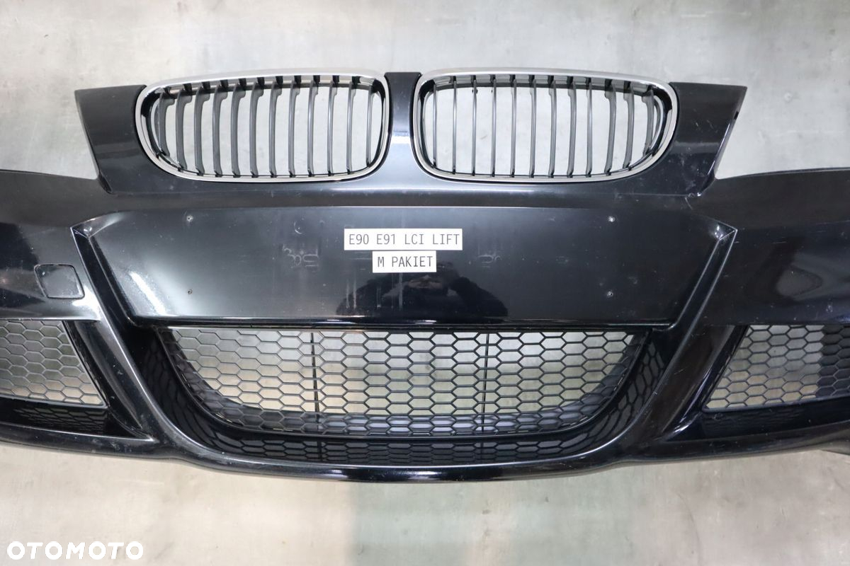ZDERZAK BMW 3 E90 LCI E91 LIFT M PAKIET NA SPRYSKIWACZE - 3