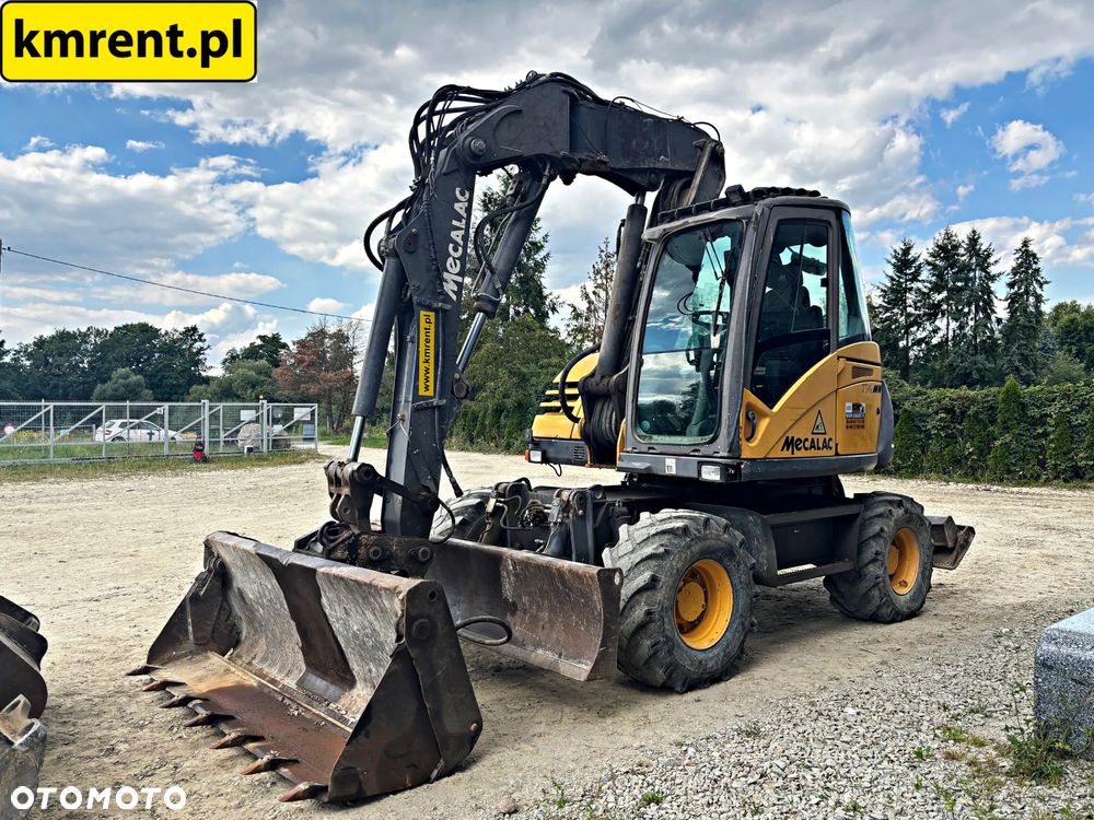 Mecalac 714 MW KOPARKA KOŁOWA 2010R. | CAT LIEBHERR 313 315 312 JCB JS 145 - 12
