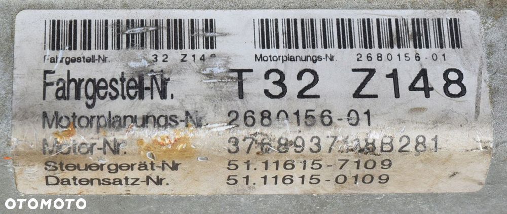 STEROWNIK KOMPUTER SILNIKA EDC MAN 0 281 001 346 - 3