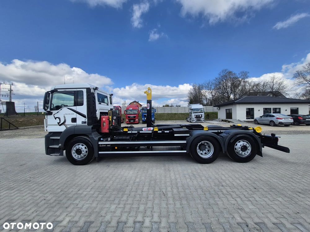 MAN TGS 26.460 / HAKOWIEC/ HYVA / OŚ SKRETKA - 8