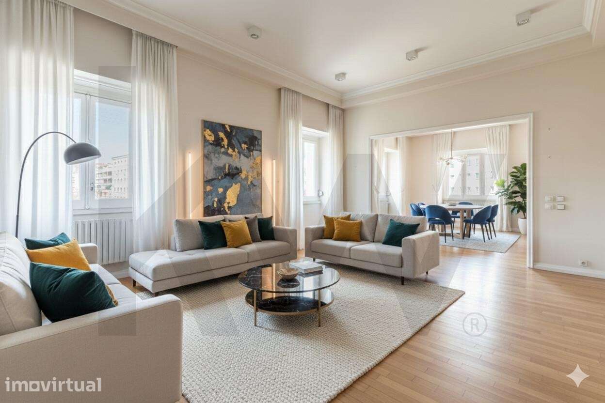 T7 no coração do Areeiro | 225 m2 com elevado potencial - Grande imagem: 2/52