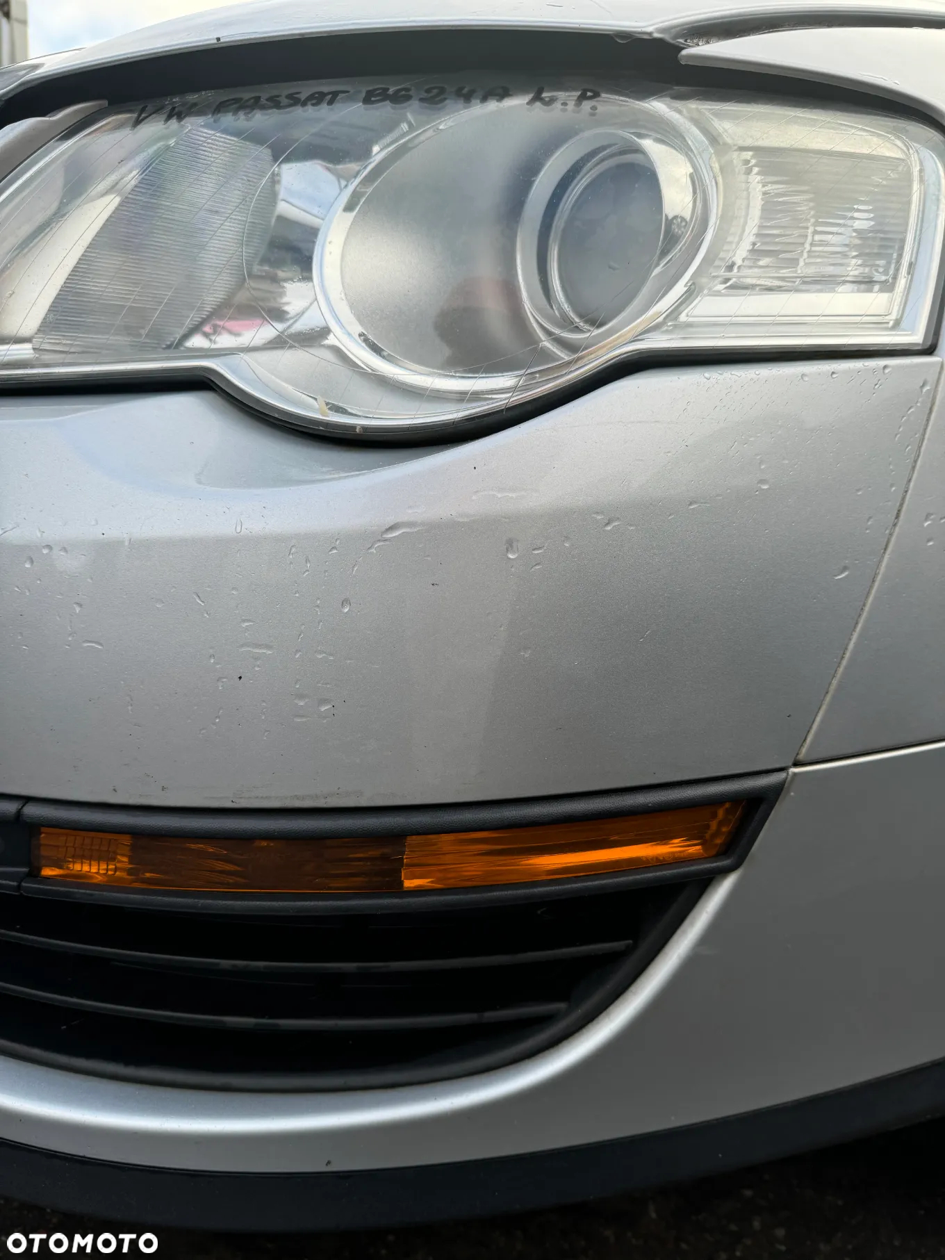 VW PASSAT B6 ZDERZAK PRZÓD PRZEDNI LA7W KOMBI - 10