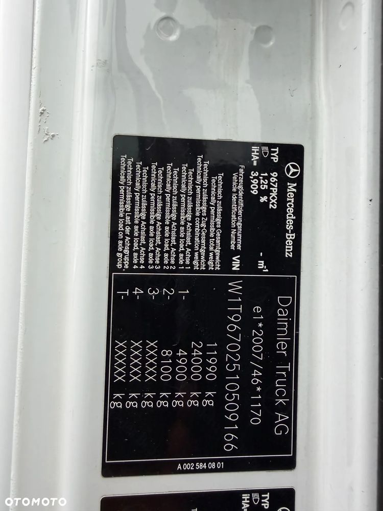 Mercedes-Benz ATEGO 1224 kontener 8,8 m- 22 euro palety! - 17