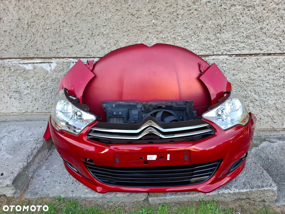 ZDERZAK MASKA BŁOTNIK KOMPLETNY PRZÓD CITROEN C4 II B7 - 1