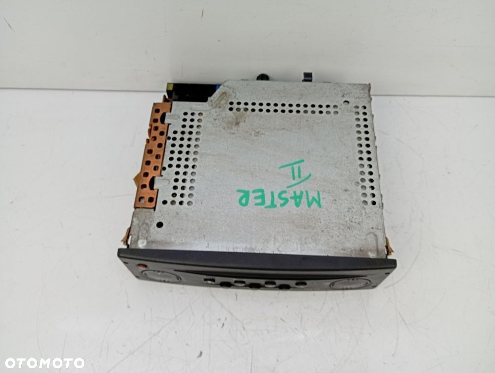 radio cd radioodtwarzacz renault master ii movano lift 2.5 dci 2003-2010 7700433948d - 2