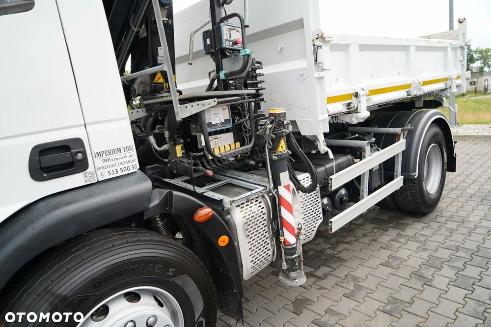 Iveco EUROCARGO 190EL32  / Wywrotka + HDS / HYDROBURTA / BORDMATIC / 3 STRONNY KIPPER - 3.5 M / EURO 6 - 15