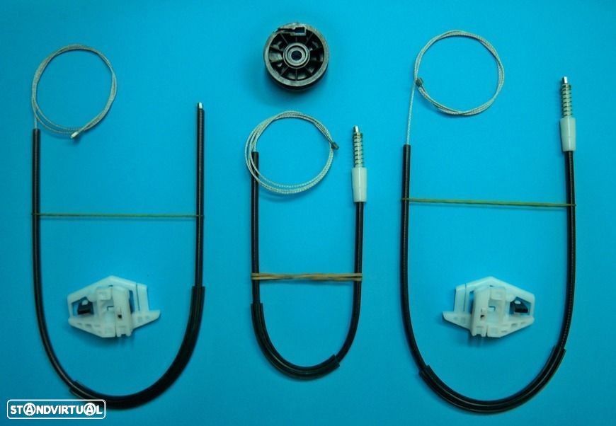 Kit reparação do elevador dos vidros renault megane II 3 Portas - 1