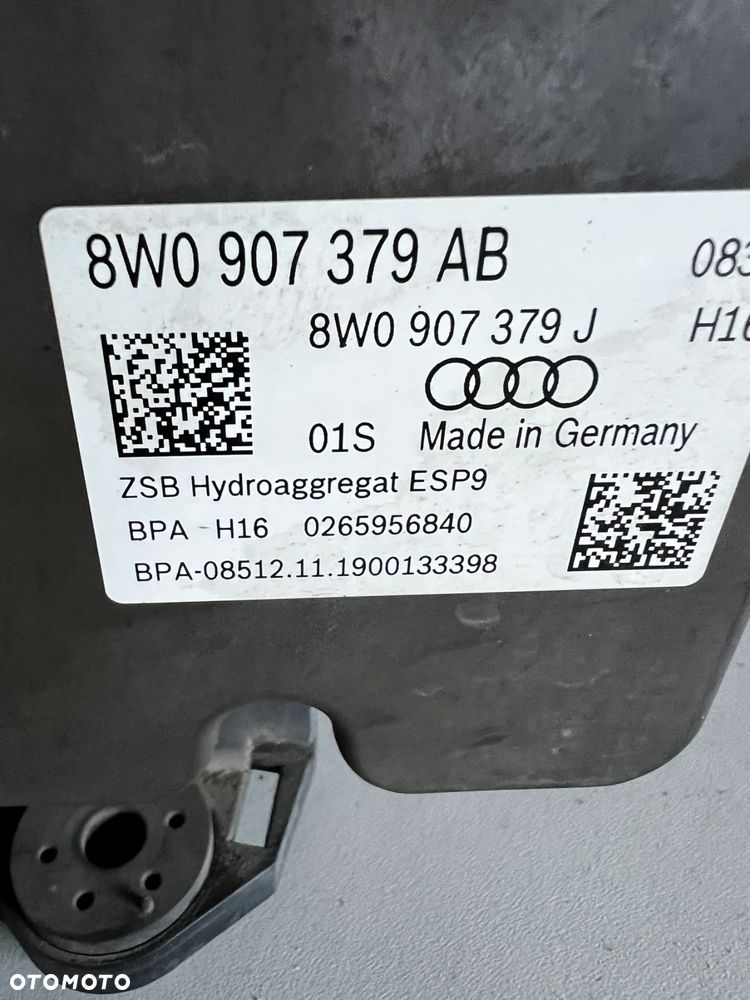 POMPA ABS AUDI a4 b9 8W0907379AB J - 3