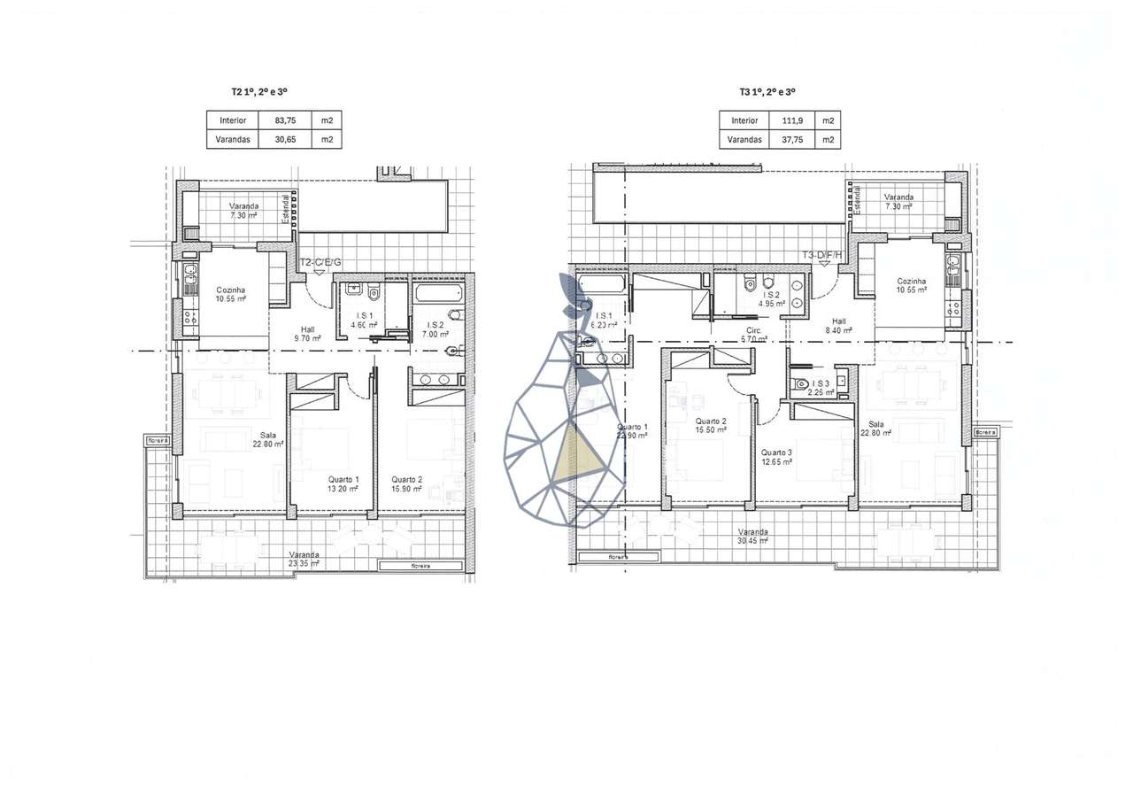 Apartamento T3 em construção com Garagem e Piscina - Portimão - Grande imagem: 5/33