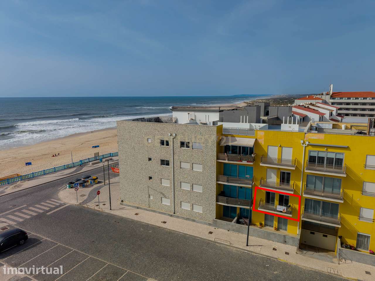 Apartamento T2 Vista Mar com Piscina e Garagem na Praia da Vieira - Grande imagem: 2/30